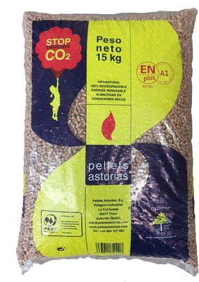 Pellet Asturias Palet 72 Sacos